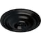 Ekena Millwork Traditional Ceiling Medallion (Fits Canopies up to 4"), Hand-Painted Jet Black, 14 3/4"OD x 1 3/4"P CM14TRBLF - alternate 4